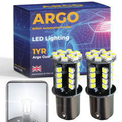 382 P21w 44 Smd Led White Bulbs
