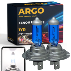H7 Xenon White 55w Headlight Bulbs
