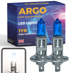 H1 100w Xenon White Headlight Bulbs 24v